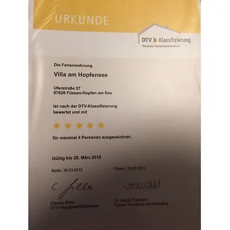 Appartement In Hopfen Am